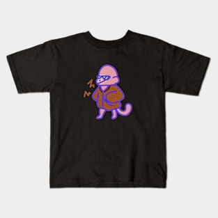 Brown Jacket Monkey! Kids T-Shirt